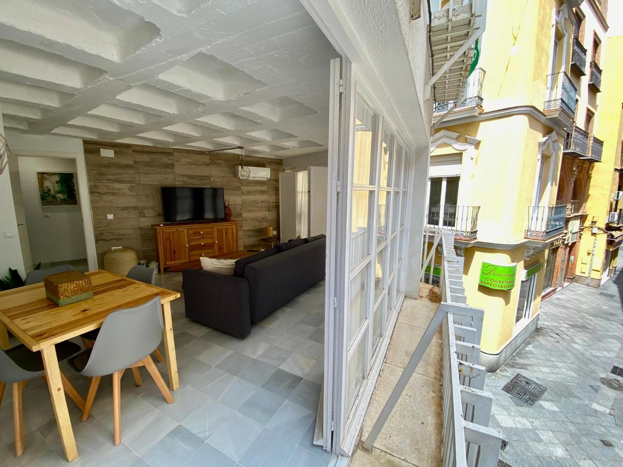 סביליה Apartamento 4Pax En Pleno Centro Plaza Salvador מראה חיצוני תמונה